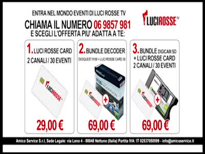 Luci Rosse TV 3 Promo